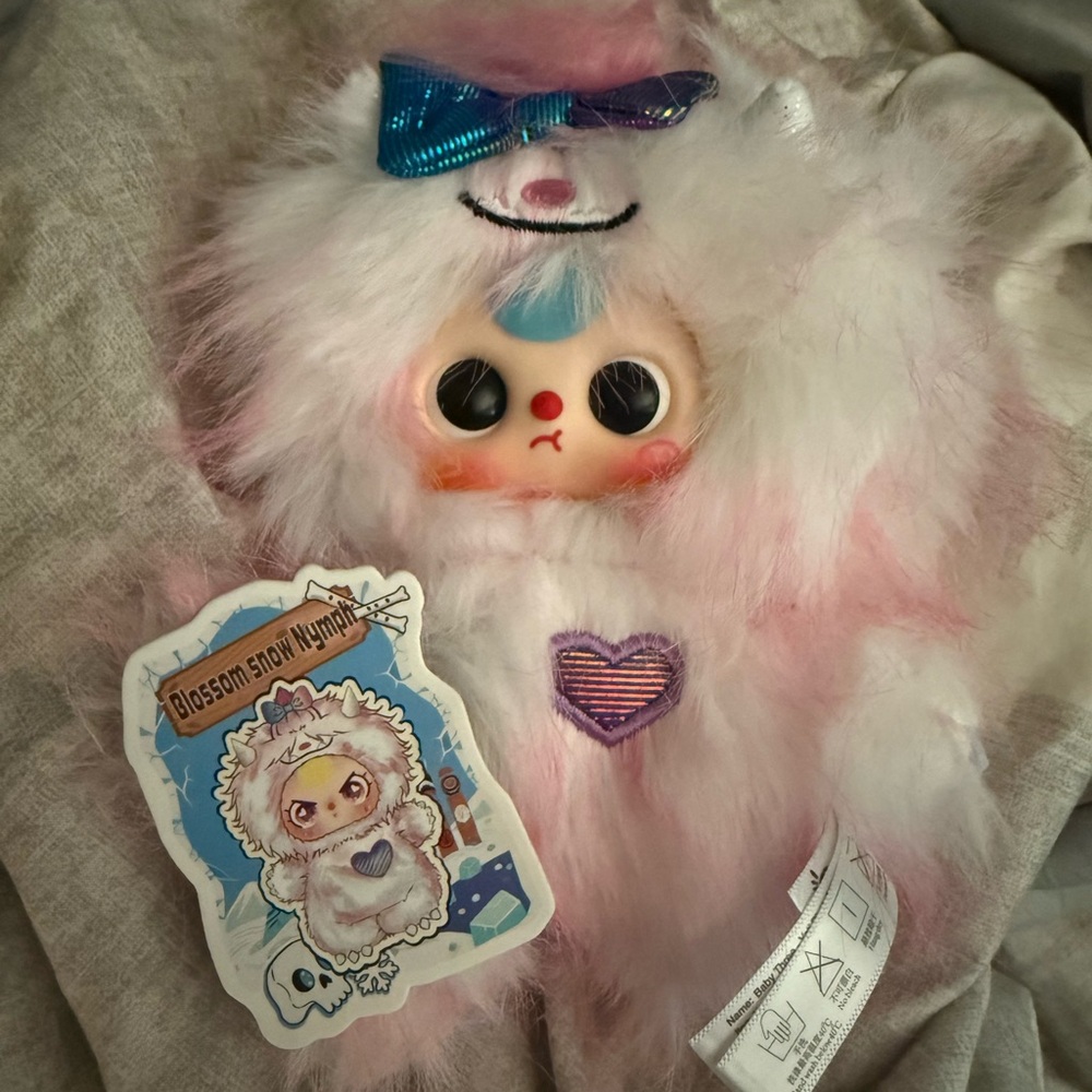 Baby Three Yeti Plush - Pink Blossom Snow Nymph*CONFIRMED